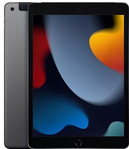 Apple iPad Wifi 9th Geração Cinza Espacial A2602 64GB 10.2 "