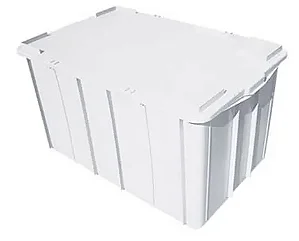 Caixa Organizadora 130L - Com Tampa - Branca