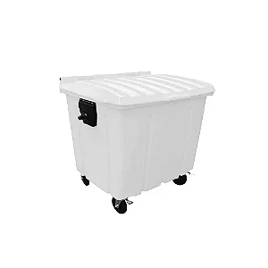 Contentor Plástico 700 Litros Branco