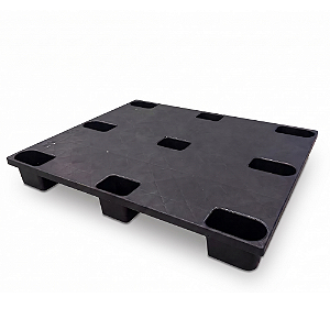 Light Pallet Liso - 1,0m x 1,20m Preto