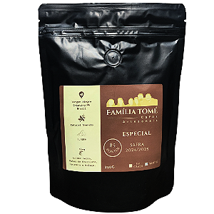 CAFÉ ESPECIAL - 250G I NOTAS DE CHOCOLATE - 85 PONTOS I EM GRÃOS