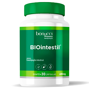 Biointestil 600mg Equilíbrio da Microbiota Intestinal 30 Cápsulas