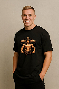 CAMISETA OVERSIZED JESUS GYM