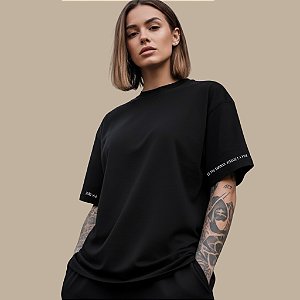 CAMISETA OVERSIZED VERSÍCULO JOÃO 14:6
