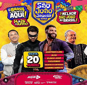 SÃO JOÃO JEQUIÉ - BA 2025 - O BRASIL SE ENCONTRA AQUI