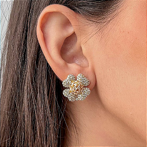 BRINCO FLOR LUXO