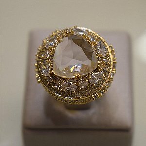 ANEL PEDRA CRISTAL