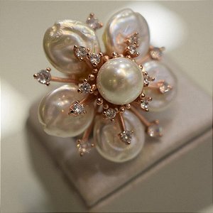 ANEL PÉROLA DE FLOR
