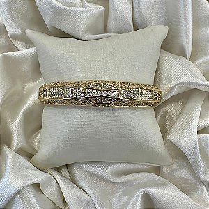 BRACELETE DETALHE GEOMÉTRICO ZC