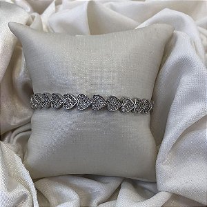 BRACELETE CORAÇÃO LISO ZC