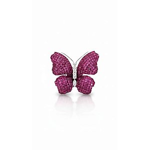 BROCHE BORBOLETA PRATA 925