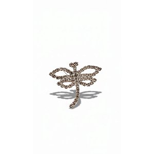 BROCHE LIBELULA PRATA