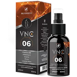 VNC 06 Extrato de Laranja Moro • Vitamina B6 • Vitamina C • Cromo • Zinco