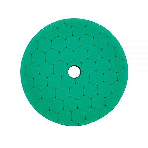 BOINA HEX ESPUMA 5″P/ ROTO ORBITAL – VERDE – CORTE AGRESSIVO