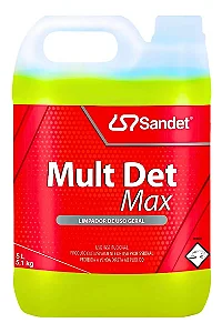 MULTDET MAX 5L Limpeza Profissional Sandet