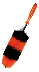 Escova para Furo de Rodas Laranja Limpeza