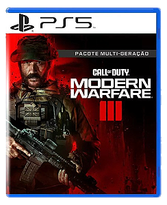 Call of Duty Modern Warfare III - Pacote Multigeração PS5