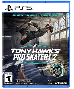 Tony Hawk's Pro Skater 1 + 2 Ps5 Mídia Digital