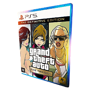 Grand Theft Auto The Trilogy The Definitive Edition PS5 Mídia Digital