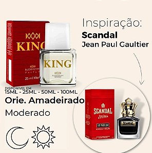 KING - Perfume Inspirado em Scandal de Jean Paul Gaultier
