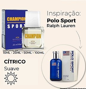 CHAMPION SPORT - Perfume Inspirado em Polo Sport