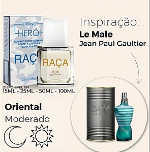 ETERNA RAÇA  - Perfume Masculino Inspirado em Le Male