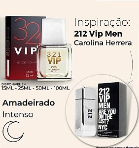 321 VIP MEN - Perfume Inspirado em 212 VIP Men NYC