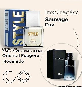 Perfume STYLE - Inspiração Sauvage Dior