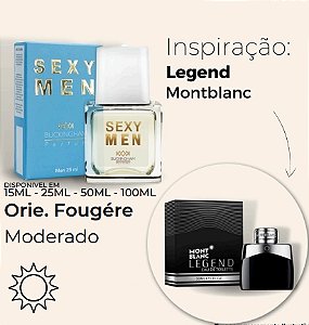 SEXY MEN - Inspirado em Legend Montblanc