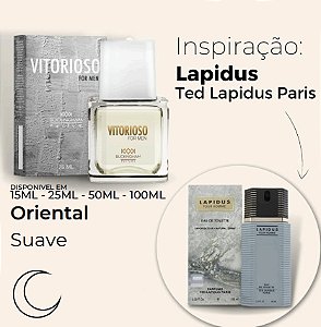 VITORIOSO - Perfume Masculino Inspirado em Lapidus Pour Homme