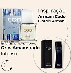 CODE MAN - Perfume Inspirado em Armani Code