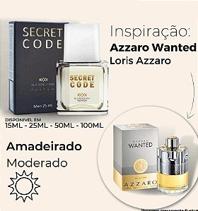 Secret Code - Inspiração Azzaro Wanted