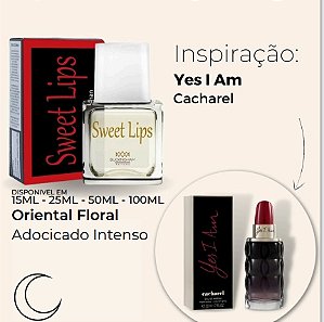 SWEET LIPS  - Perfume Inspirado em Yes I Am