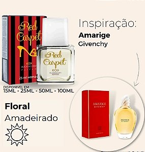 RED CARPET  - Inspiração Amarige Givenchy
