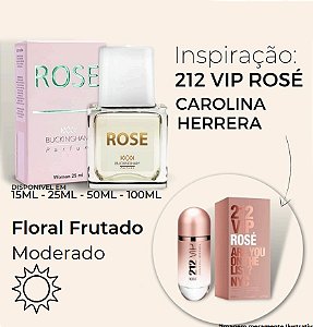 Perfume ROSE - Inspiração 212 VIP Rosé Carolina Herrera