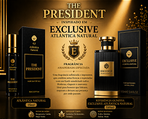 The president J. Rocha → REF: Exclusive Atlântica natural