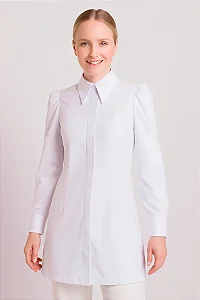 Jaleco Feminino Isabella - Branco