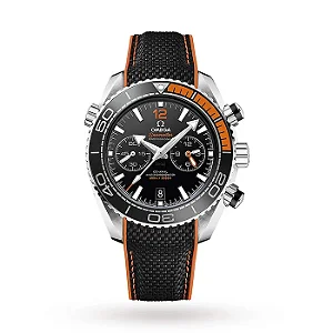 Omega Seamaster Planet Ocean 600M Preto e Laranja 42mm