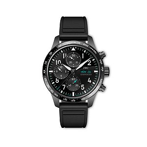 IWC Cronógrafo 41 Lewis Hamilton Preto