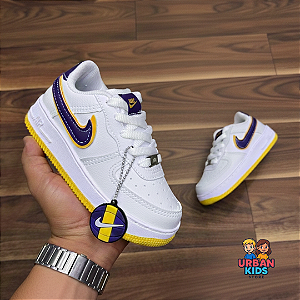 Tênis Casual Nk Air Force Lakers