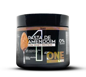 Pasta de amendoim com Whey Protein 500g - The One Labs