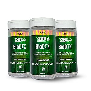 3x Goma BioDTX Pro  - (60 unid)