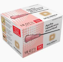 AGULHA DESC 40 X 1,20 DESCARPACK C/100