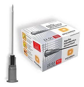 AGULHA DESC EST 25X0,70 MM DESCARPACK