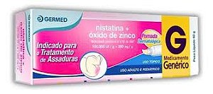 NISTATINA+OXIDO ZINCO 60G GERMED