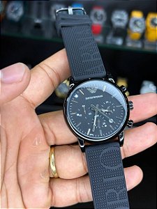 AX emborrachado preto