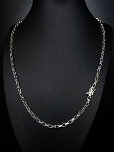 ELO TIJOLINHO 3MM - PRATA