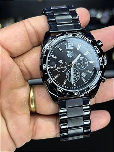 TAG SENNA AÇO PRETO