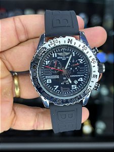 Breit. Endurance Emborrachado preto cromado