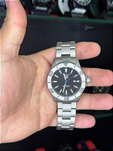 TAG AQUARACER TITANIUM - MOSTRADOR PRETO